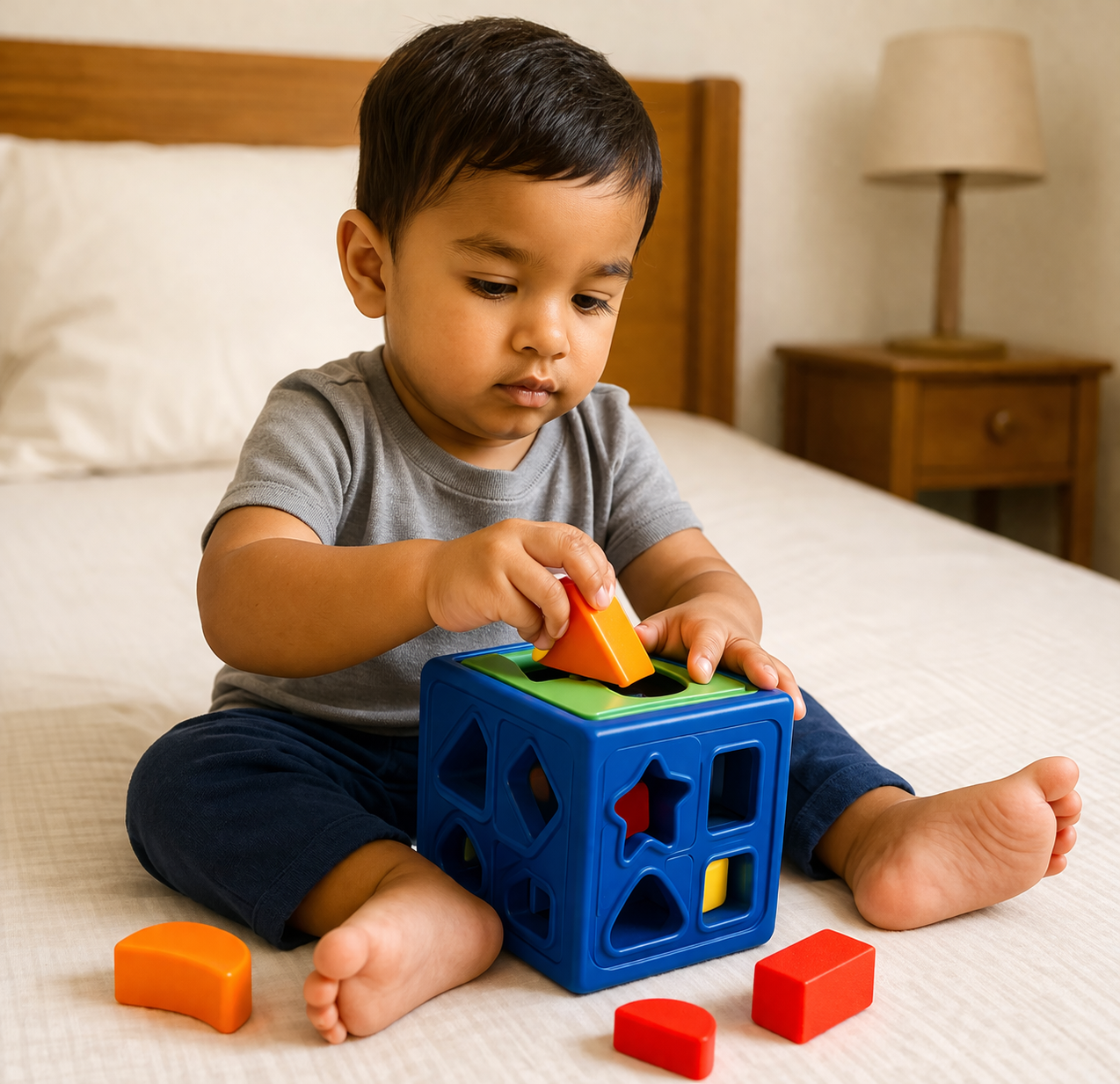 Advanced Shape Sorting Cube for Kids | Premium Learning Toy | Brain Development, Hand-Eye Coordination & Problem Solving | Safe & Durable Design